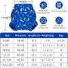 imageBIG ELEPHANT Baby Swim Diapers 3pcs Reusable Adjustable Washable Waterproof Swimming Diaper for Boys and Girls 6Months  5 YearsBlue