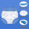 imageBIG ELEPHANT Baby Swim Diapers 3pcs Reusable Adjustable Washable Waterproof Swimming Diaper for Boys and Girls 6Months  5 YearsBlue Starfish