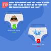 imageBIG ELEPHANT Baby Swim Diapers 3pcs Reusable Adjustable Washable Waterproof Swimming Diaper for Boys and Girls 6Months  5 YearsBlue Starfish