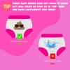 imageBIG ELEPHANT Baby Swim Diapers 3pcs Reusable Adjustable Washable Waterproof Swimming Diaper for Boys and Girls 6Months  5 YearsBue Flower