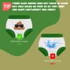 imageBIG ELEPHANT Baby Swim Diapers 3pcs Reusable Adjustable Washable Waterproof Swimming Diaper for Boys and Girls 6Months  5 YearsGreen Dinosaur