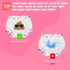 imageBIG ELEPHANT Baby Swim Diapers 3pcs Reusable Adjustable Washable Waterproof Swimming Diaper for Boys and Girls 6Months  5 YearsPink