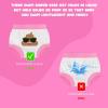 imageBIG ELEPHANT Baby Swim Diapers 3pcs Reusable Adjustable Washable Waterproof Swimming Diaper for Boys and Girls 6Months  5 YearsPink Flower