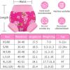 imageBIG ELEPHANT Baby Swim Diapers 3pcs Reusable Adjustable Washable Waterproof Swimming Diaper for Boys and Girls 6Months  5 YearsPink Flower