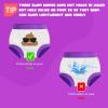 imageBIG ELEPHANT Baby Swim Diapers 3pcs Reusable Adjustable Washable Waterproof Swimming Diaper for Boys and Girls 6Months  5 YearsPurple