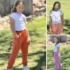 imageBIG ELEPHANT Boys Sweatpants Boys Pants with Pockets ampamp Drawstring for Age 416 YearsSet5