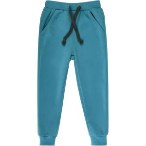 imageBIG ELEPHANT Boys Sweatpants Boys Pants with Pockets ampamp Drawstring for Age 416 YearsRoyal Blue