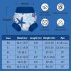imageBIG ELEPHANT Baby Swim Diapers 3pcs Reusable Adjustable Washable Waterproof Swimming Diaper for Boys and Girls 6Months  5 YearsBlue Shark