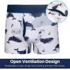 imageBIG ELEPHANT Boys Boxer Briefs 10Pack 100 Cotton Toddler Underwear Dinosaur and Car Print Soft Breathable Sizes 3T9YWhite Shark