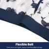imageBIG ELEPHANT Boys Boxer Briefs 10Pack 100 Cotton Toddler Underwear Dinosaur and Car Print Soft Breathable Sizes 3T9YWhite Shark