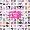 imageBIG ELEPHANT Random Color Toddler Training Pants 6 Pack Potty Training Underwear for Boys and GirlsMulticolored D Grils6 Pack
