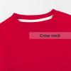 imageBIG ELEPHANT Boys Crewneck Sweatshirt  Soft Cotton Long Sleeve Top for Kids Toddler to Teen Ideal for School or Daily WearRed