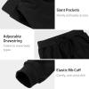 imageBIG ELEPHANT 3 Pack Boys Sweatpants Youth Cotton Athletic Joggers Pants with Pockets and DrawstringBlack Grey Dark Grey