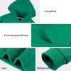 imageBIG ELEPHANT Boys Hooded Sweatshirt  100 CottonLightweight Long Sleeve Hoodie with Pocket for School ampamp Casual WearGreen