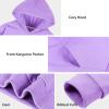 imageBIG ELEPHANT Boys Hooded Sweatshirt  100 CottonLightweight Long Sleeve Hoodie with Pocket for School ampamp Casual WearPurple