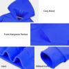 imageBIG ELEPHANT Boys Hooded Sweatshirt  100 CottonLightweight Long Sleeve Hoodie with Pocket for School ampamp Casual WearSapphire Blue