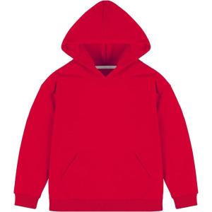 imageBIG ELEPHANT Boys Hooded Sweatshirt  100 CottonLightweight Long Sleeve Hoodie with Pocket for School ampamp Casual WearRed