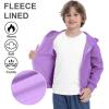 imageBIG ELEPHANT Boys Zip Up Hoodie Sweatshirt with Pockets Fleece ampamp Soft Cotton Coat for School and Daily WearPurple