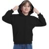 imageBIG ELEPHANT Boys Fleece Zip Up Hoodie Sweatshirt with Kangaroo Pockets  Soft Cotton Jacket for School ampamp Everyday WearBlack