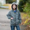 imageBIG ELEPHANT Boys Fleece Zip Up Hoodie Sweatshirt with Kangaroo Pockets  Soft Cotton Jacket for School ampamp Everyday WearDark Gray
