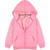 imageBIG ELEPHANT Boys Fleece Zip Up Hoodie Sweatshirt with Kangaroo Pockets  Soft Cotton Jacket for School ampamp Everyday WearPink