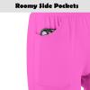 imageBIG ELEPHANT 3 Pack Girls Joggers with Pockets High Waisted Kids Athletic Pants for Yoga RunningPink  Rose Red  Dark Purple