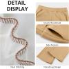 imageBIG ELEPHANT Girls Fleece Flared Pants  Soft Bell Bottom Style with Pockets for School Parties ampamp Everyday OutfitsKhaki