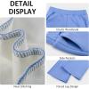 imageBIG ELEPHANT Girls Fleece Flared Pants  Soft Bell Bottom Style with Pockets for School Parties ampamp Everyday OutfitsLight Blue