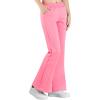 imageBIG ELEPHANT Girls Fleece Flared Pants  Soft Bell Bottom Style with Pockets for School Parties ampamp Everyday OutfitsPink