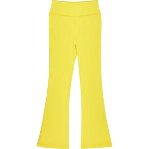 imageBIG ELEPHANT Girls Flare Leggings Kids Bell Bottoms High Waisted Bootcut Yoga Dance Flared PantsYellow