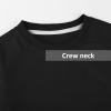 imageBIG ELEPHANT Boys Crewneck Sweatshirt  Cotton Long Sleeve Pullover for Kids Toddler to Teen School and Everyday WearBlack