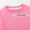 imageBIG ELEPHANT Boys Crewneck Sweatshirt  Cotton Long Sleeve Pullover for Kids Toddler to Teen School and Everyday WearPink