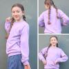 imageBIG ELEPHANT Boys Crewneck Sweatshirt  Cotton Long Sleeve Pullover for Kids Toddler to Teen School and Everyday WearPurple