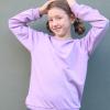 imageBIG ELEPHANT Boys Crewneck Sweatshirt  Cotton Long Sleeve Pullover for Kids Toddler to Teen School and Everyday WearPurple