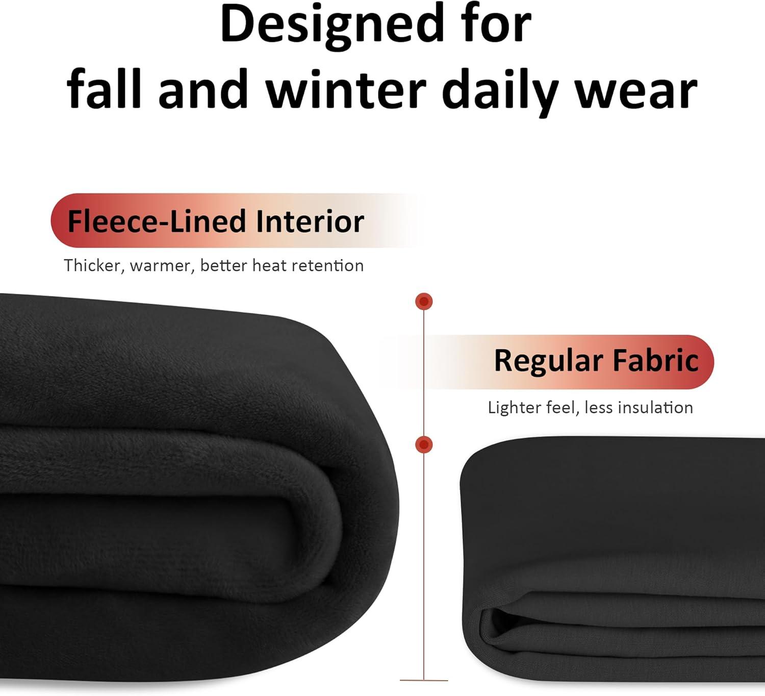 imageBIG ELEPHANT Girls Fleece Flared Dress Pants  Soft Bell Bottom Uniform Pants with Pockets for School or Daily WearBlack