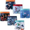 imageBIG ELEPHANT Boys Boxer Briefs 6Pack  100 Cotton Toddler Underwear Soft ampamp BreathableBlue Shark