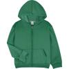 imageBIG ELEPHANT Kids Fleece Lined Zip Up Hoodie  Warm Boys Winter Jacket with Kangaroo Pockets Soft Cotton School SweatshirtGreen