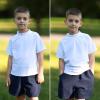 image:imageBIG ELEPHANT 3 Pack Kids Short Sleeve Rash Guard Shirt UPF 50 Protection Swimwear Quick Dry Swim TShirts Youth RashguardNeon GreenGreenWhite