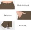 image:imageBIG ELEPHANT Girls Flare Pants with Side Pockets  Casual Bell Bottom Dress Pants for Girls Size 615 YearsBrown