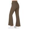 image:imageBIG ELEPHANT Girls Flare Pants with Side Pockets  Casual Bell Bottom Dress Pants for Girls Size 615 YearsBrown