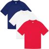 Navy Blue/Red/White