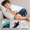 image:imageBIG ELEPHANT 6 Pack Toddler Potty Training Pants for Boys and Girls  100 CottonUnisex Absorbent Boxer StyleBlue Dinosaur