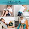 image:imageBIG ELEPHANT 6 Pack Toddler Potty Training Pants for Boys and Girls  100 CottonUnisex Absorbent Boxer StyleBlue Dinosaur