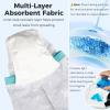 image:imageBIG ELEPHANT 6 Pack Toddler Potty Training Pants for Boys and Girls  100 CottonUnisex Absorbent Boxer StyleBlue Dinosaur