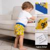 image:imageBIG ELEPHANT 6 Pack Toddler Potty Training Pants for Boys and Girls  100 CottonUnisex Absorbent Boxer StyleRed Cars