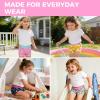 image:imageBIG ELEPHANT Girls Cotton Boxer Briefs 10Pack Kids Boyshort Panties Underwear 100 Cotton with Wide Waistband Sizes 4T9YPink