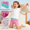 image:imageBIG ELEPHANT Girls Cotton Boxer Briefs 10Pack Kids Boyshort Panties Underwear 100 Cotton with Wide Waistband Sizes 4T9YPink