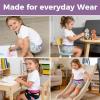 image:imageBIG ELEPHANT Girls Cotton Boxer Briefs 10Pack Kids Boyshort Panties Underwear 100 Cotton with Wide Waistband Sizes 4T9YPurple