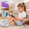 image:imageBIG ELEPHANT Girls Cotton Boxer Briefs 10Pack Kids Boyshort Panties Underwear 100 Cotton with Wide Waistband Sizes 4T9YPurple
