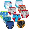 image:imageBIG ELEPHANT 10Pack Baby Potty Training Underwear Soft 100 Cotton Absorbent Training Pants for Boys amp Girls 56YBlue  Red